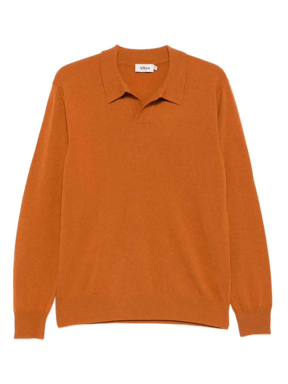 Altea polo-collar sweater | Orange | Image 1