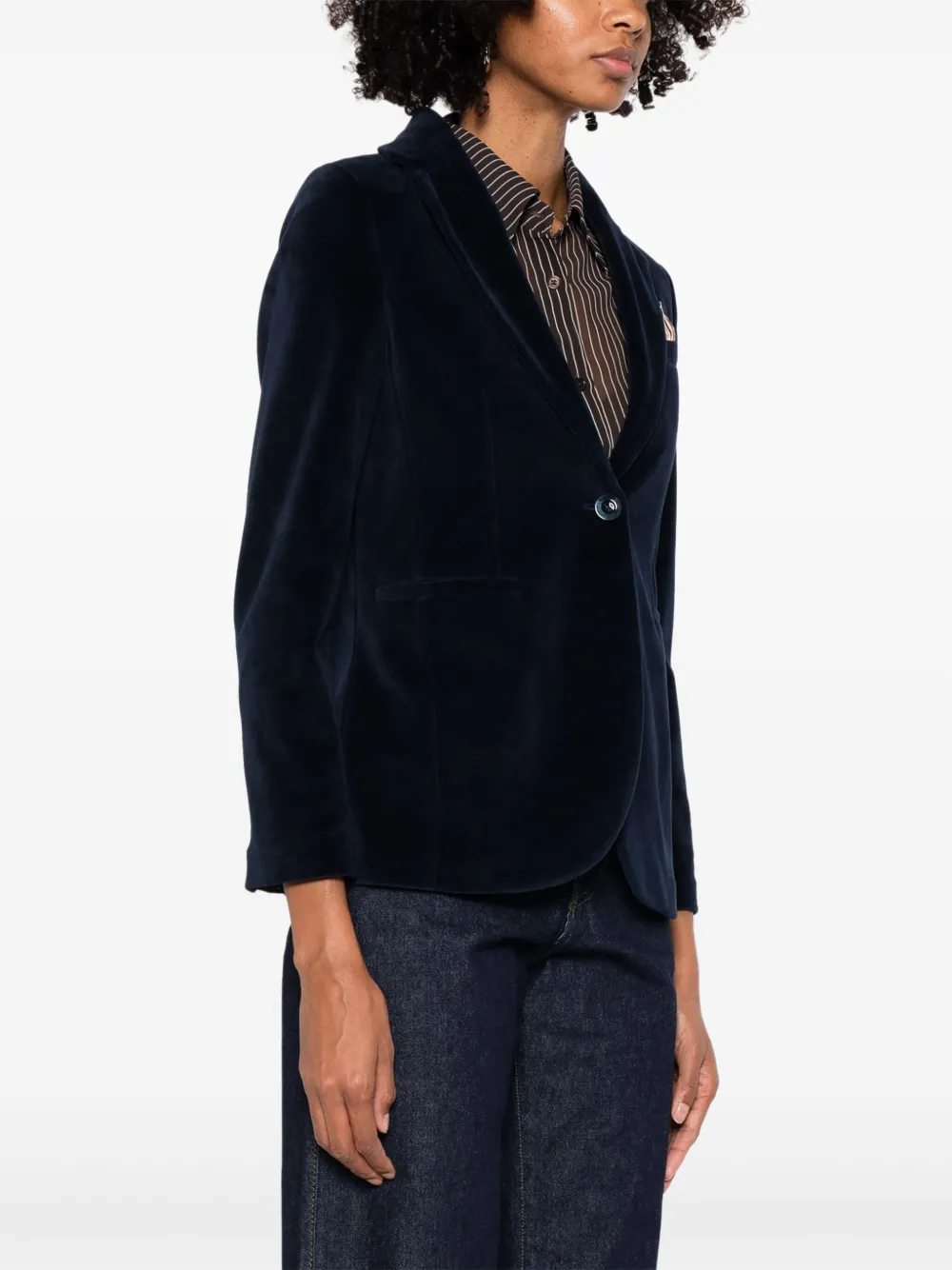 Circolo 1901 Fluwelen blazer Blauw