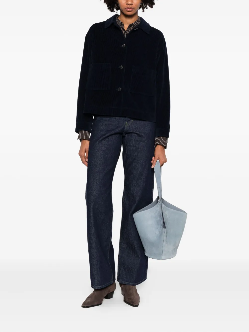Circolo 1901 corduroy cropped jacket | Cropped Jackets | Image 2
