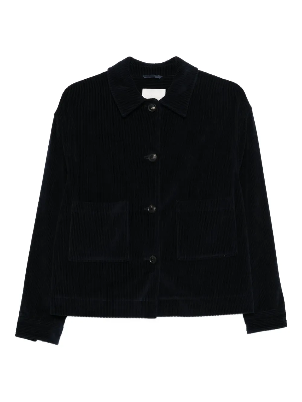 Circolo 1901 corduroy cropped jacket | Blue | Image 1