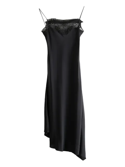 Marc Le Bihan vestido midi con diseño asimétrico