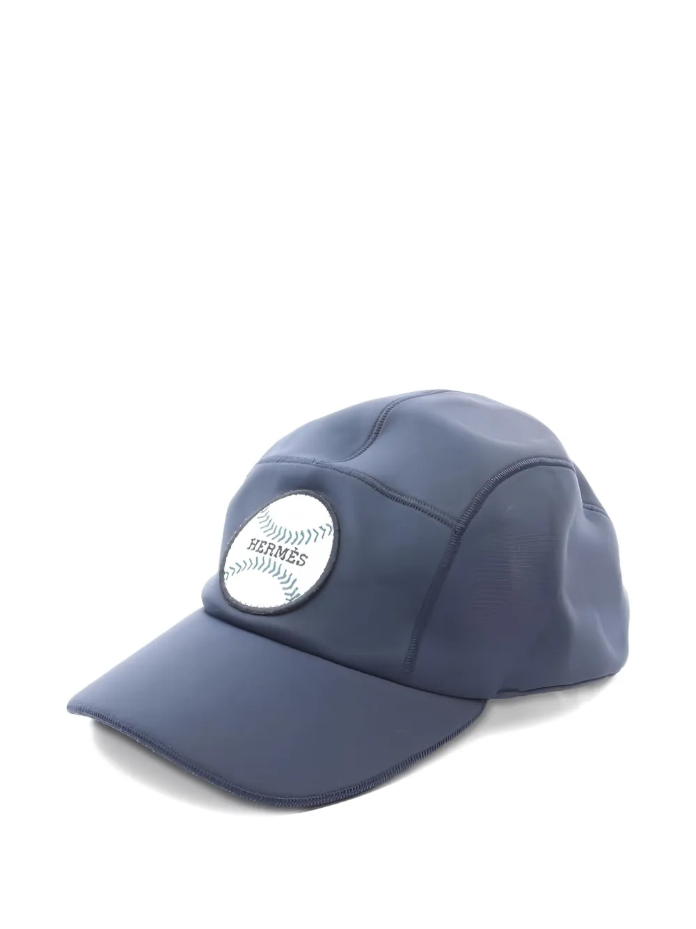 Hermès Pre-Owned logo-patch cap | Blue | Image 1