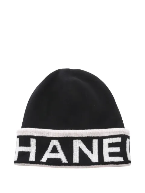 CHANEL Pre-Owned 1986-1988 cashmere beanie