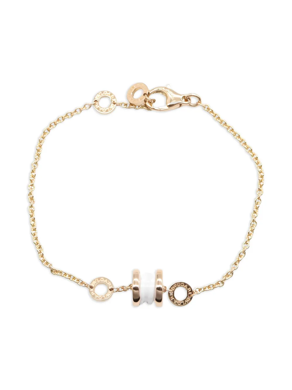 Bvlgari Pre-Owned 14K gold-plated brass B-zero1 bracelet | Gold | Image 1