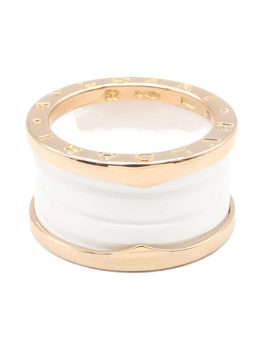 Pre-owned Bvlgari 10's B-zero1 Ring In Pink