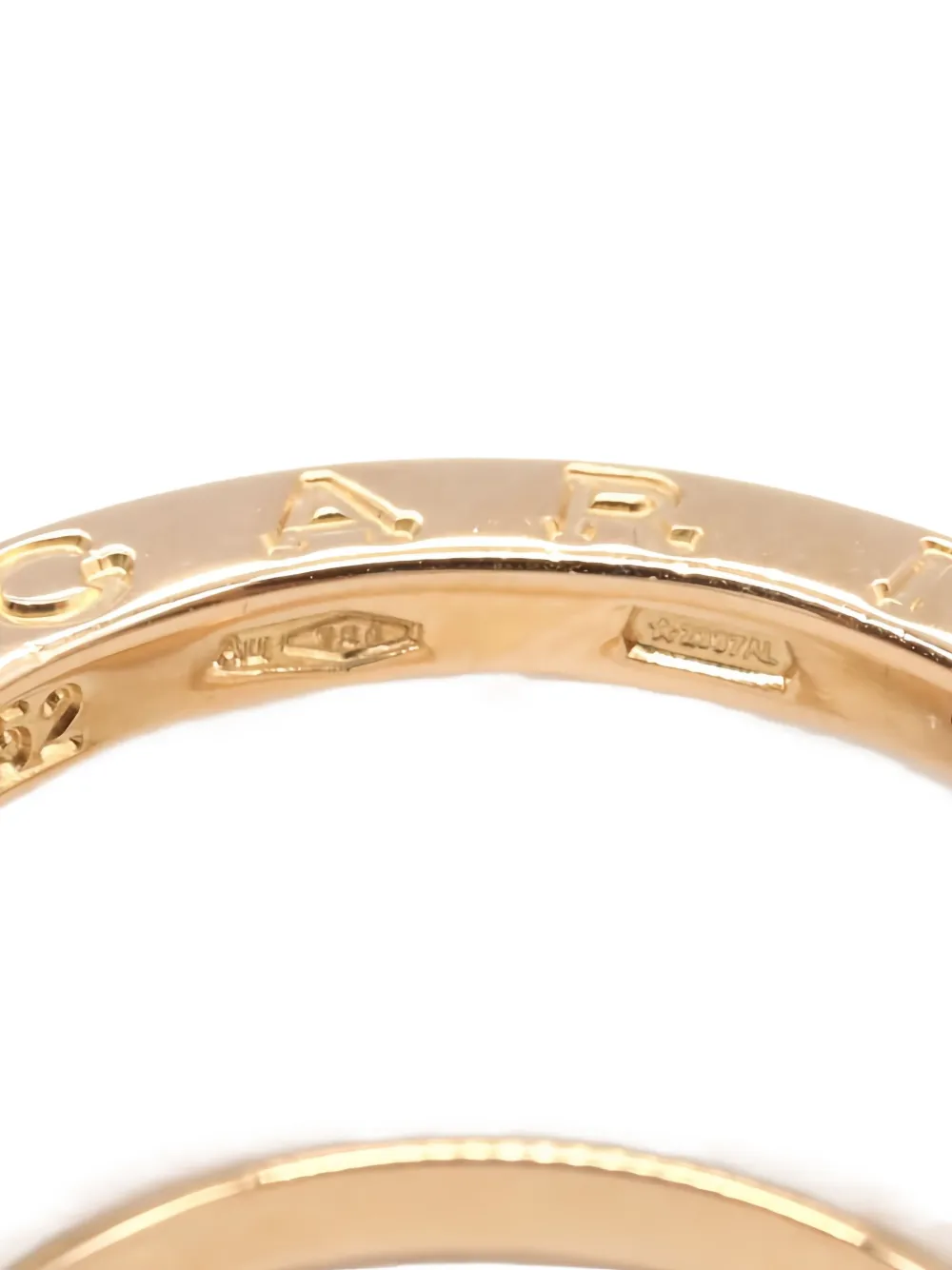 Pre-owned Bvlgari 10's B-zero1 Ring In Pink