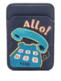 Hermès Pre-Owned Magsafe H-allo card case - Blue