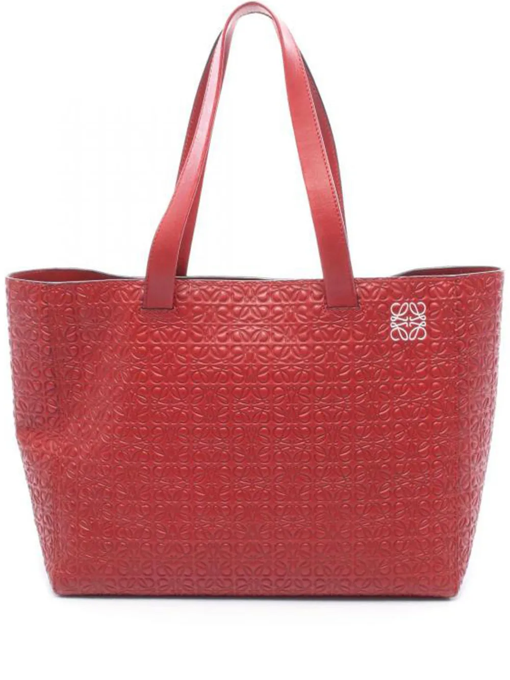 Loewe Pre-Owned アナグラム ハンドバッグ - レッド Loewe Pre-Owned アナグラム ハンドバッグ - レッド