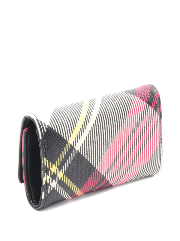 Vivienne Westwood チェック柄キーケース Vivienne Westwood Pre-Owned チェック キーケース | ブラック