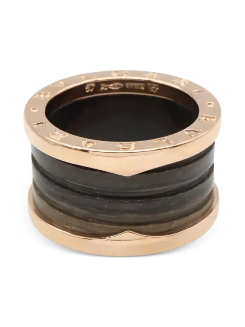 Bvlgari Pre-Owned 18K rose gold B-zero1 ring