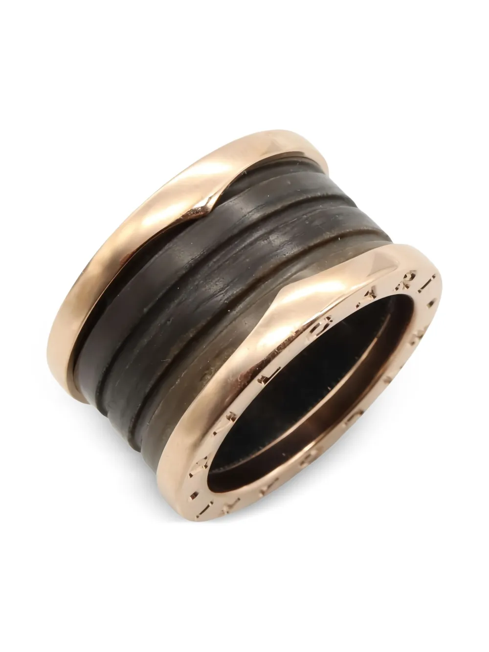 Bvlgari Pre-Owned 18K rose gold B-zero1 ring | Women | Image 2