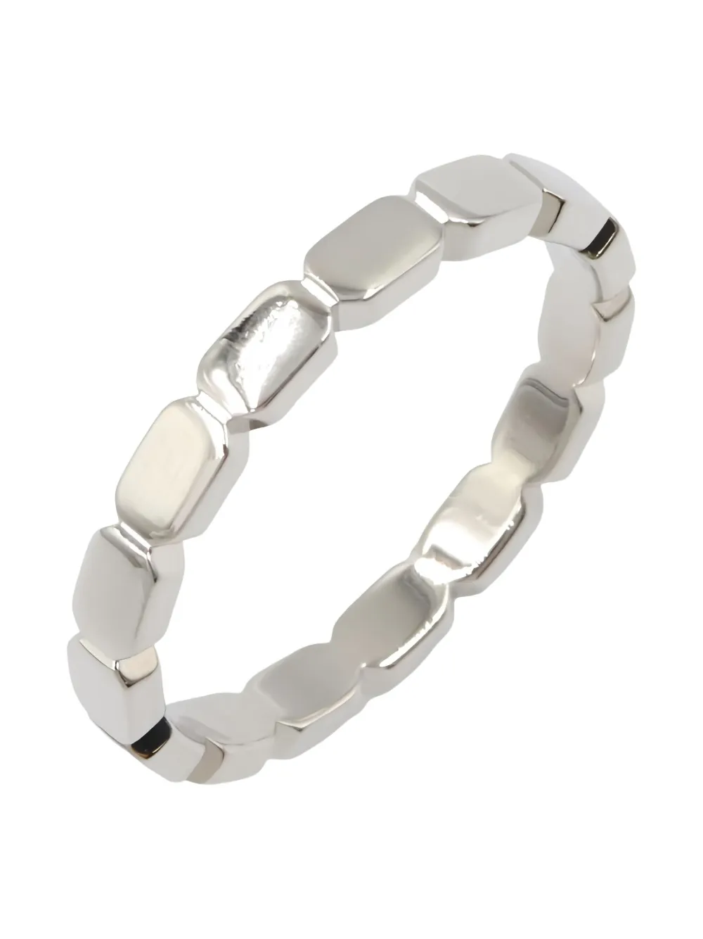 Pre-owned Chanel Première Ring In Silver