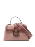 Bottega Veneta Pre-Owned small Piazza two-way handbag - Pink