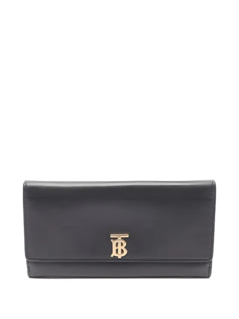 Burberry Pre-Owned TB bi-fold leather wallet