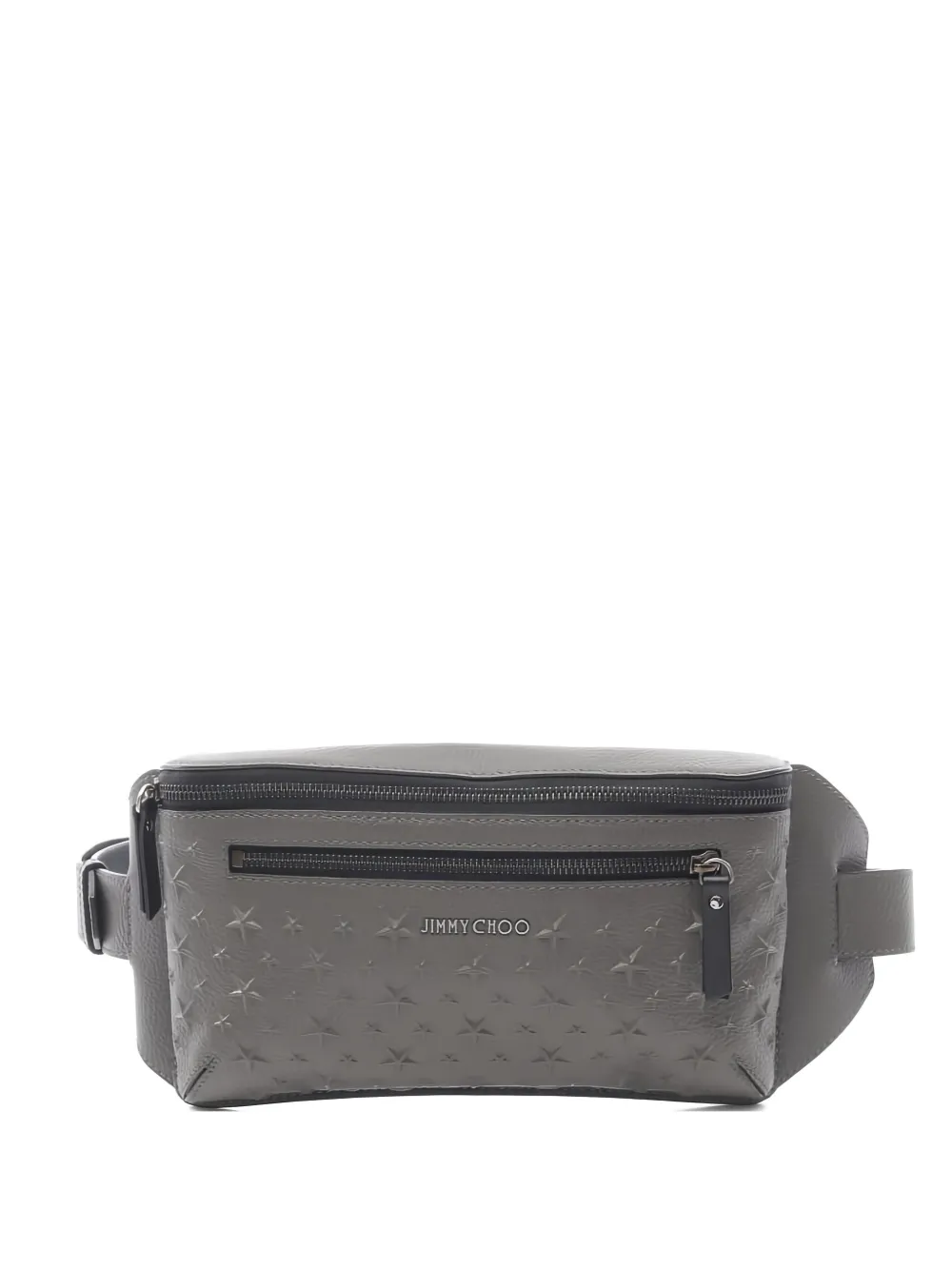 Jimmy Choo Pre-Owned star-embossed body bag | Grey | Image 1