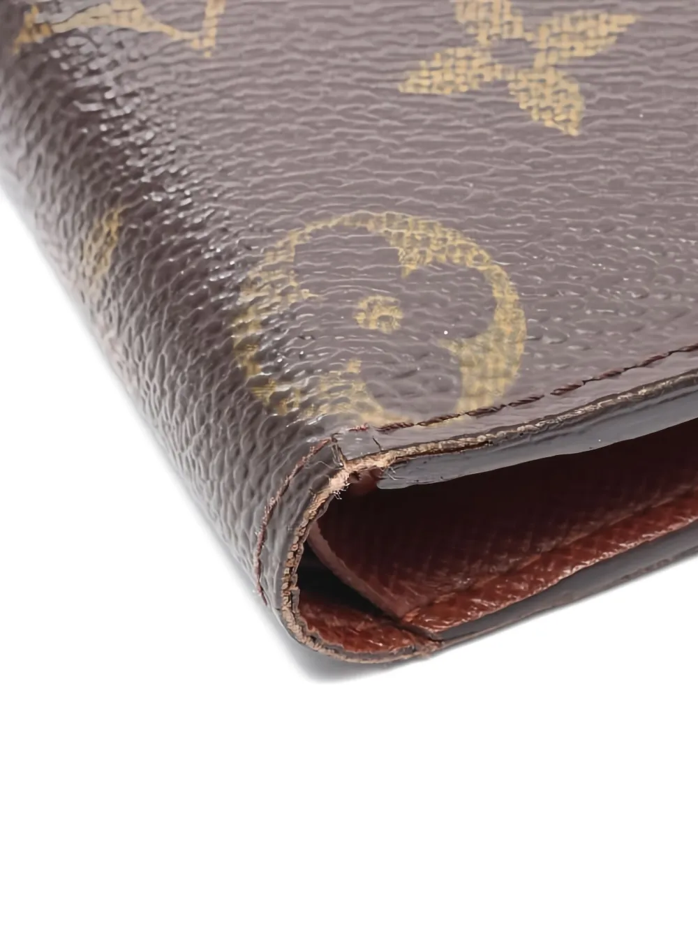 Pre-owned Louis Vuitton Porto Bie Monogram Bi-fold Wallet In Brown