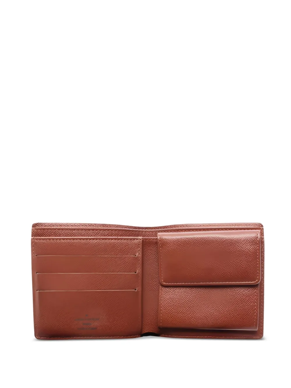 Pre-owned Louis Vuitton Porto Bie Monogram Bi-fold Wallet In Brown