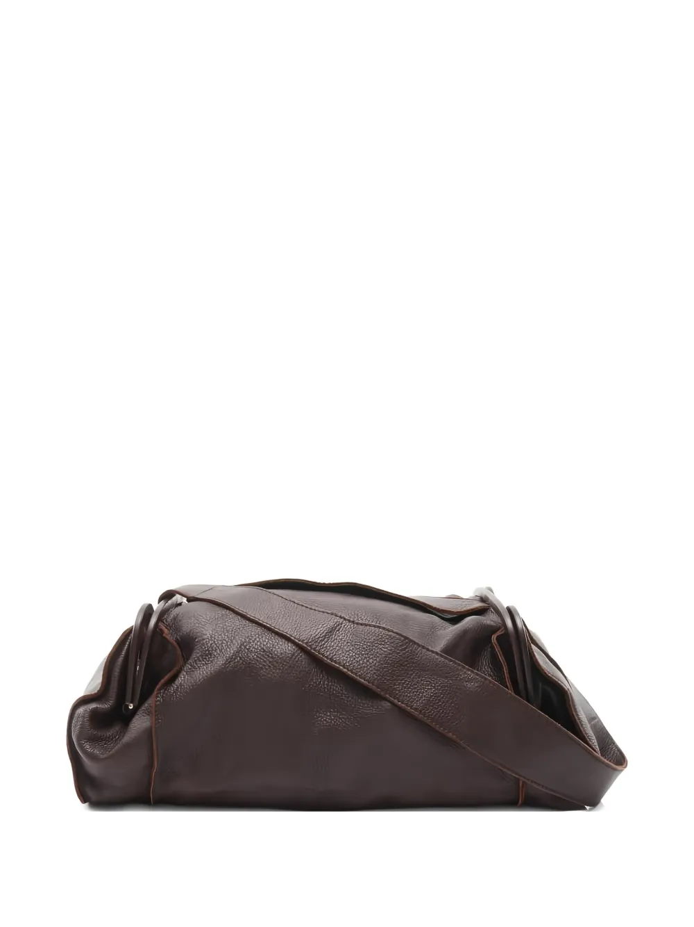 Bottega Veneta Pre-Owned 00s leather shoulder bag | Brown | Image 1