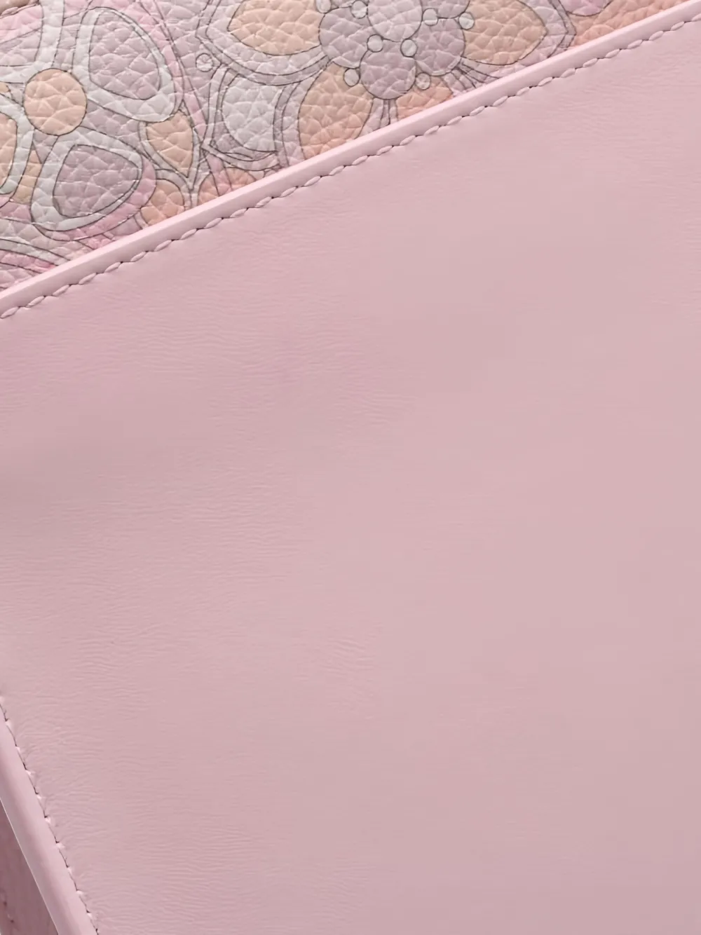 Pre-owned Bvlgari 10s Floral-pattern Tote Bag In Pink