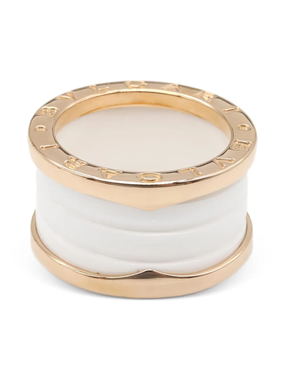 Bvlgari Pre-Owned 18K rose gold B-zero1 ring | Women | Image 2