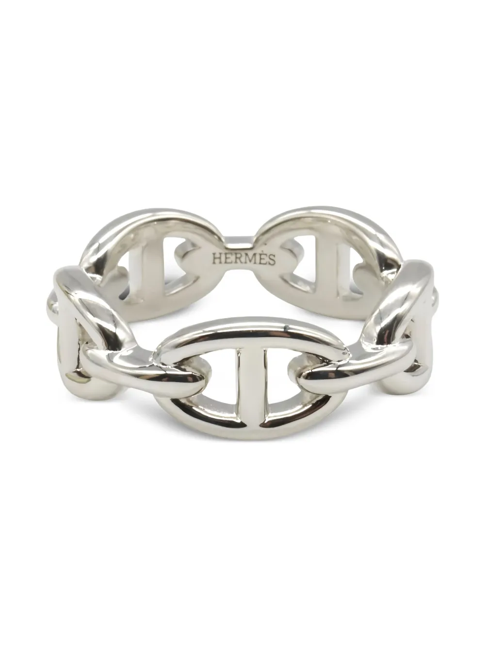 Hermès Pre-Owned Chaîne d'ancre Enchaînée PM ring | Silver | Image 1
