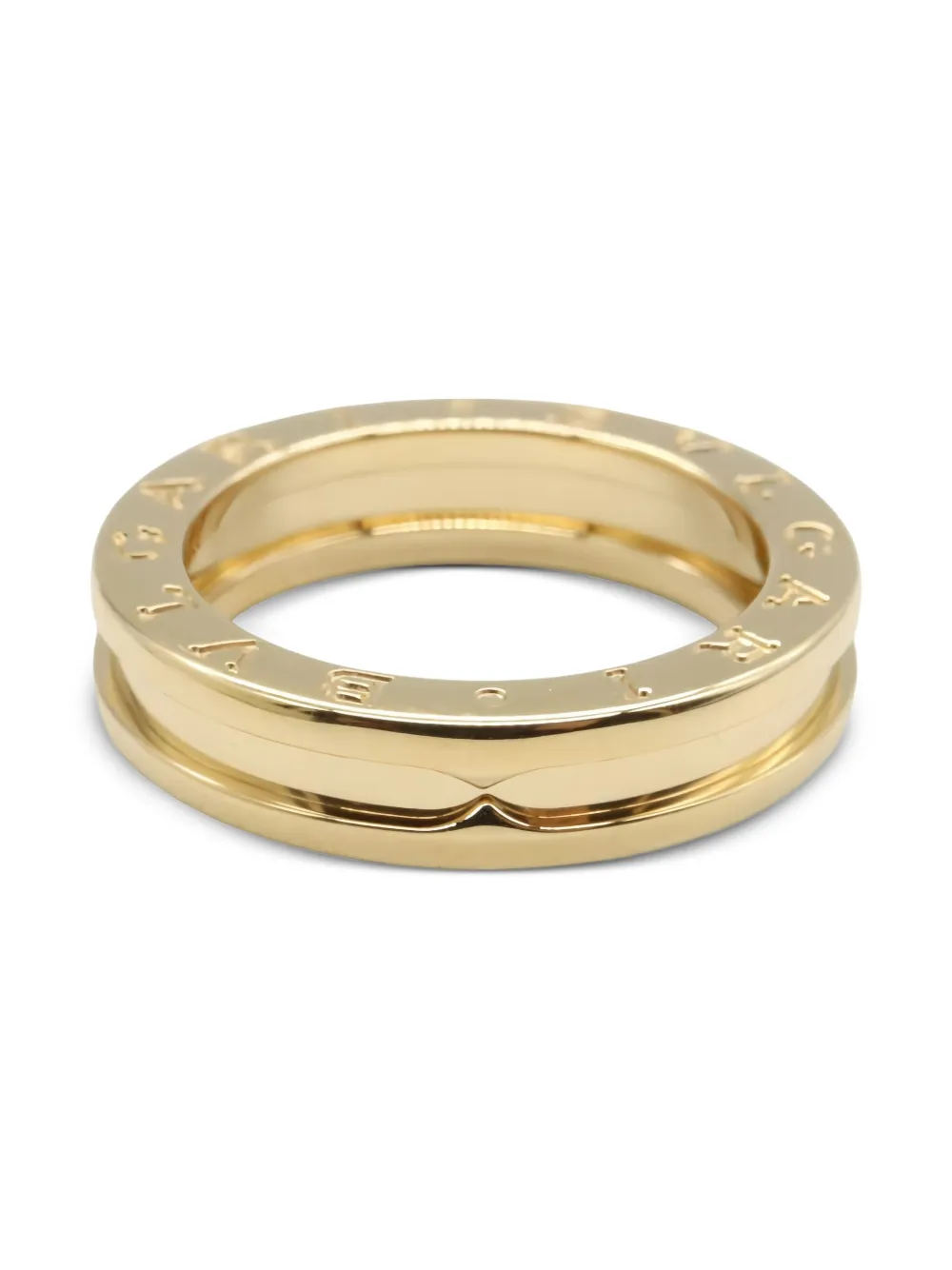 Bvlgari Pre-Owned 18K yellow gold B-zero1 ring | Women | Image 2