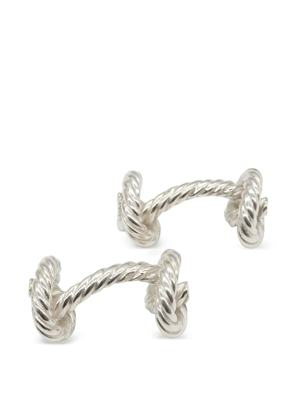 Hermès Pre-Owned rope-knot cufflinks | Image 2