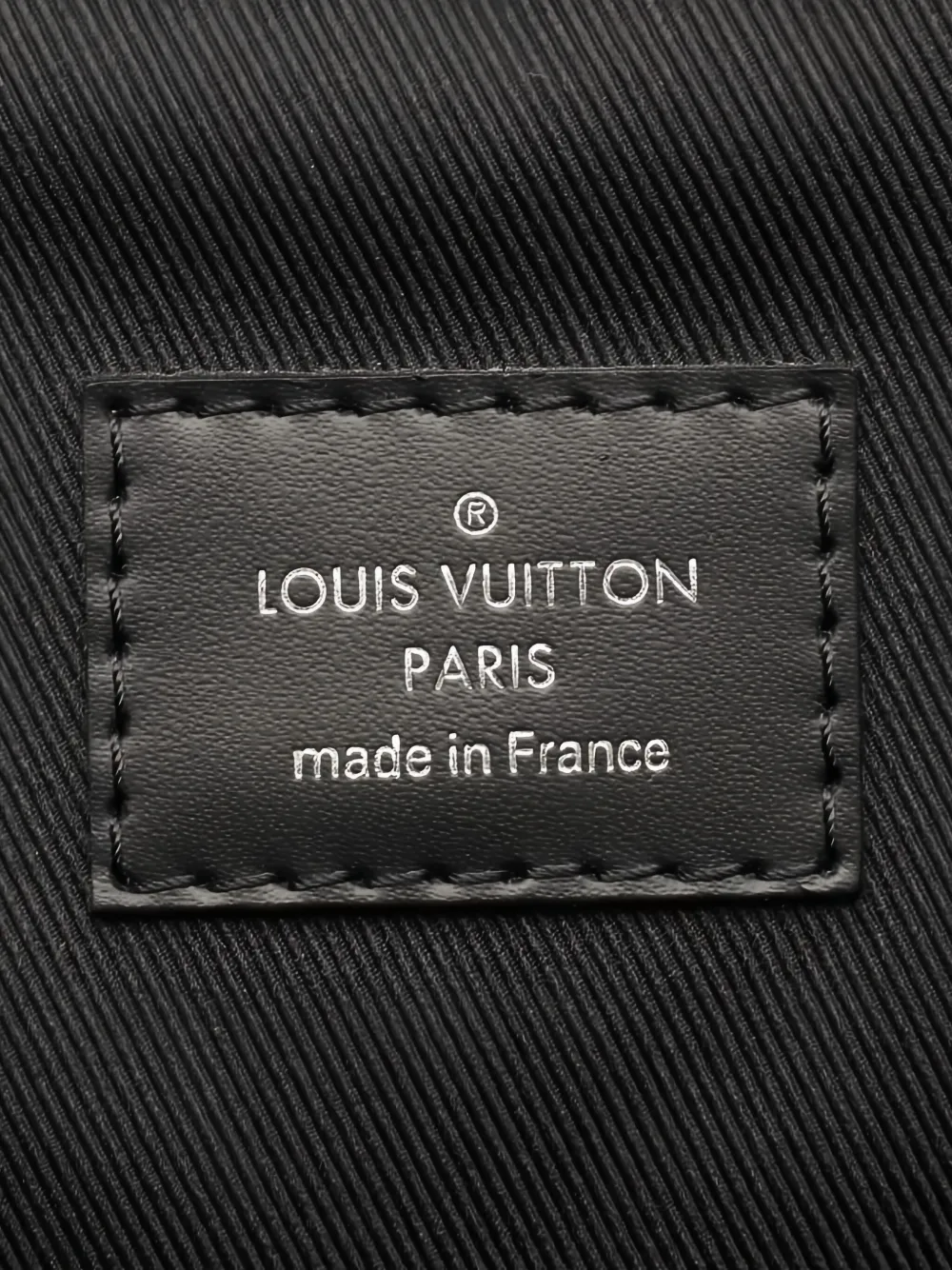 Pre-owned Louis Vuitton Zack Backpack In Black