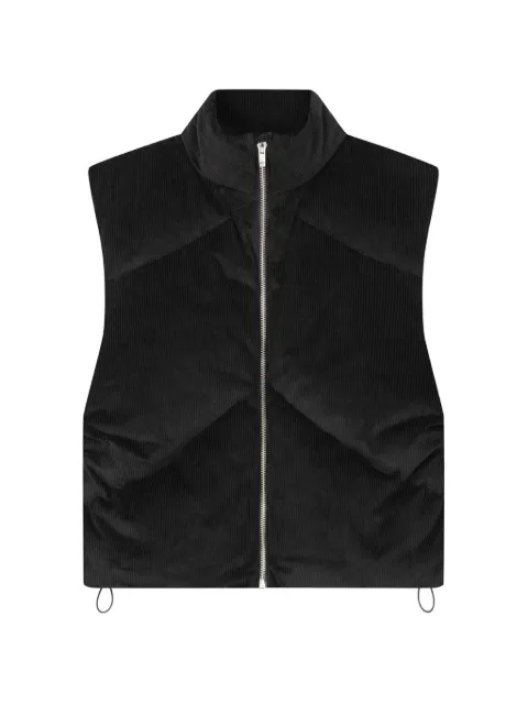 ROUGH. corduroy quilted gilet