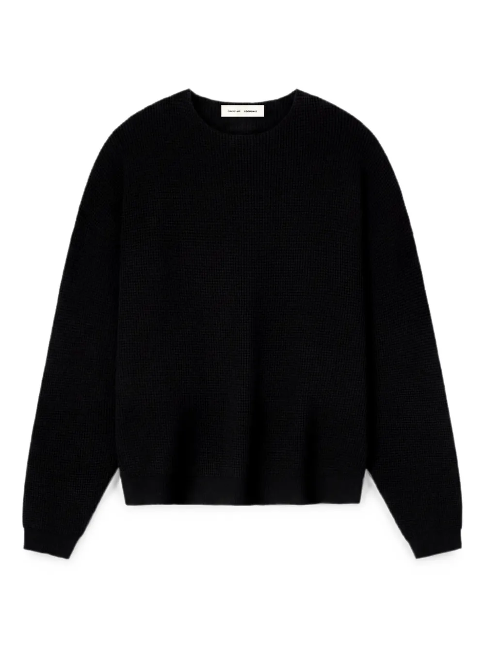 FEAR OF GOD ESSENTIALS Trui met ronde hals Zwart