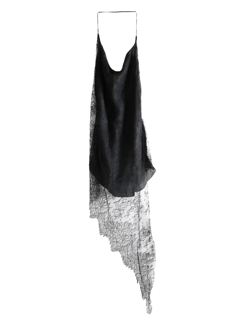 Marc Le Bihan top de encaje con cuello halter | negro | Image 1