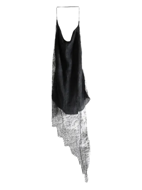 Marc Le Bihan top de encaje con cuello halter