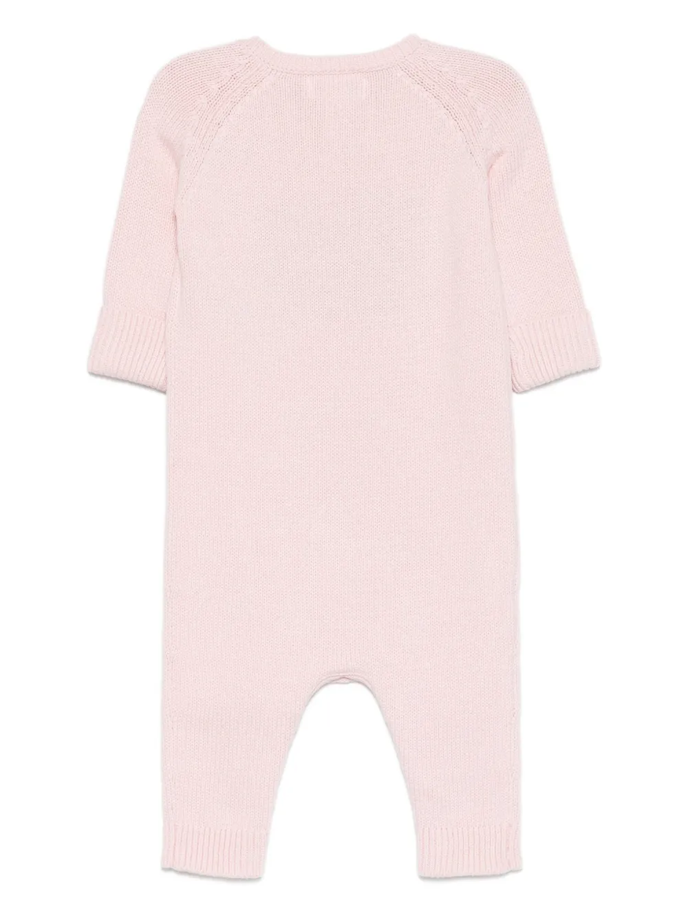 POLO RALPH LAUREN KIDS flag-motif romper - Roze