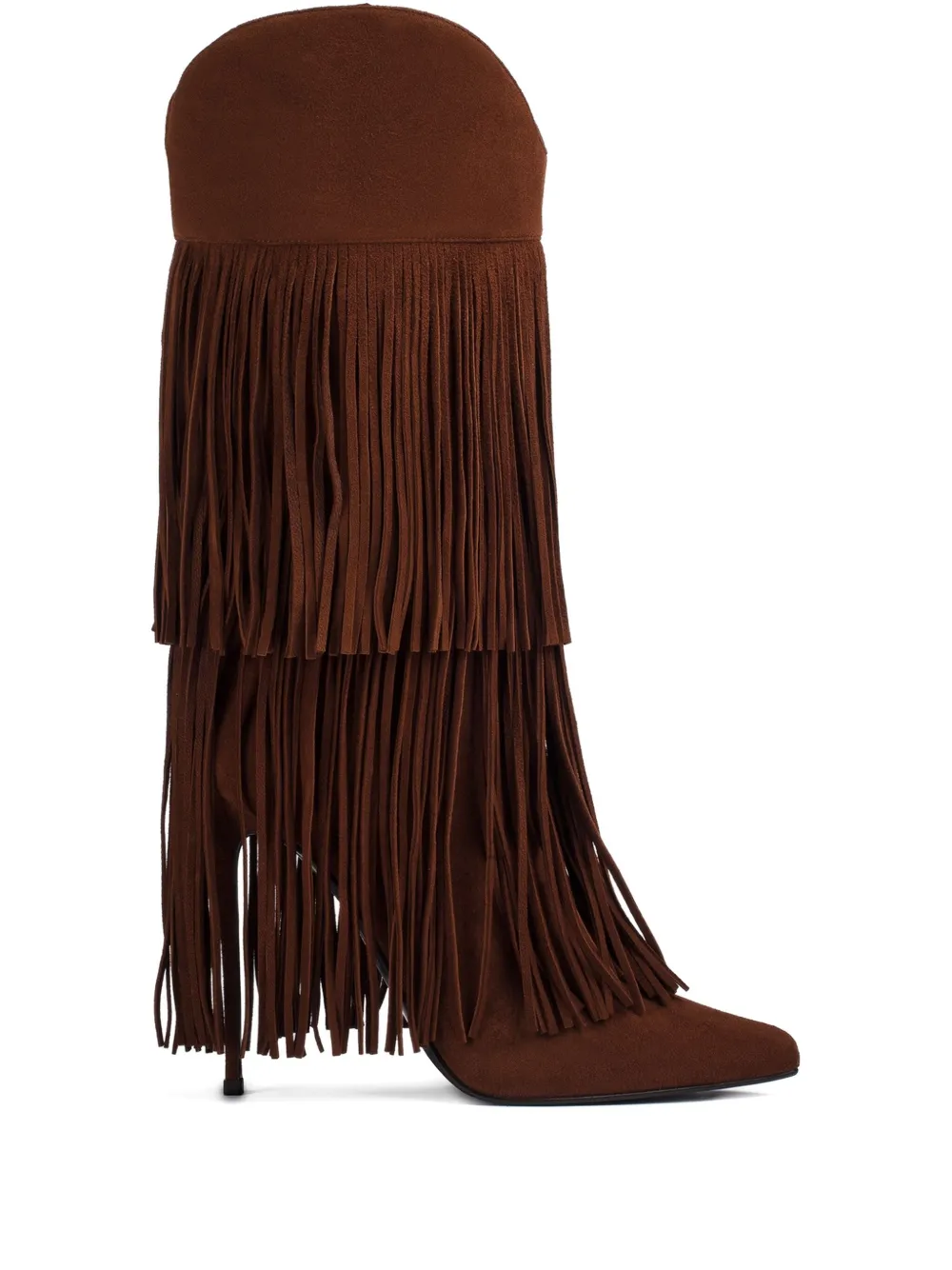 Le Silla 120mm Andy fringe boots Bruin