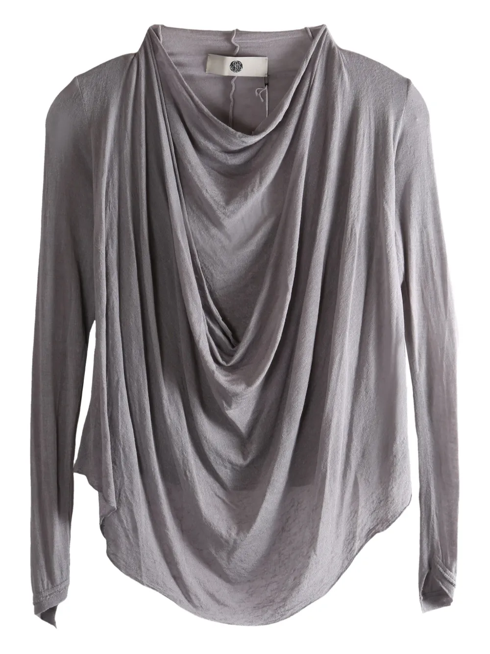 Marc Le Bihan draped top | Grey | Image 1