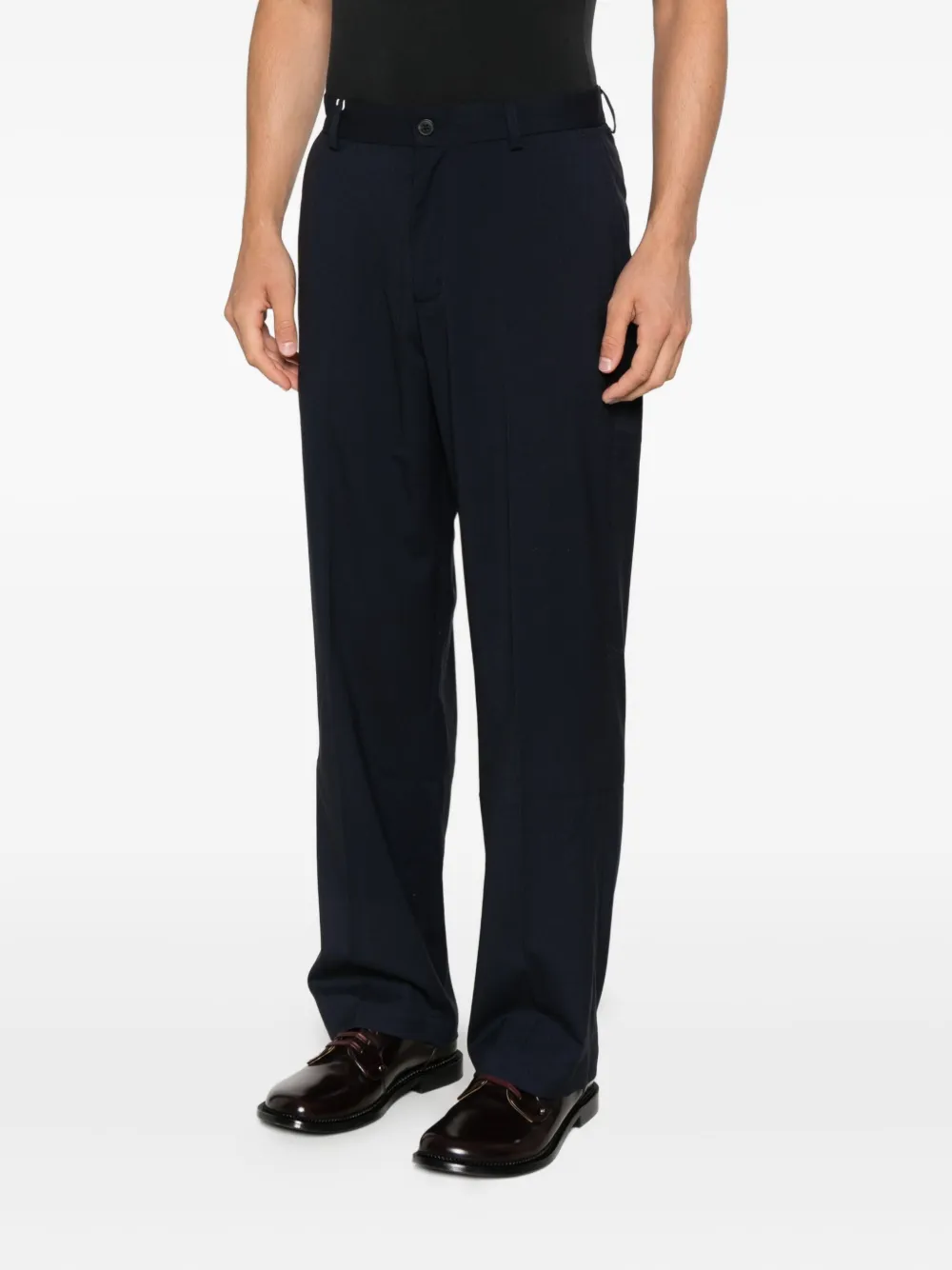 Les Deux Straight broek Blauw