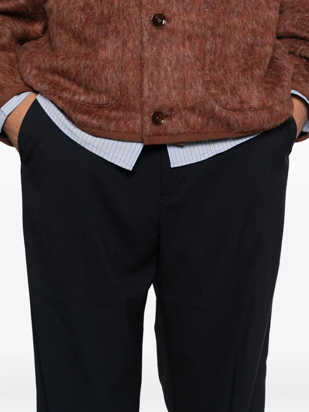 Les Deux Straight broek Blauw