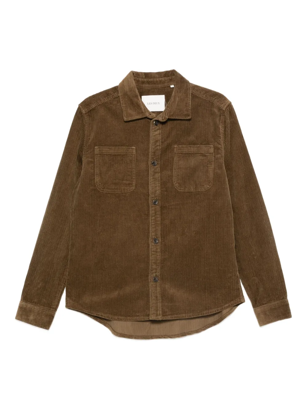 Les Deux camisa con bolsillo de parche | marrón | Image 1