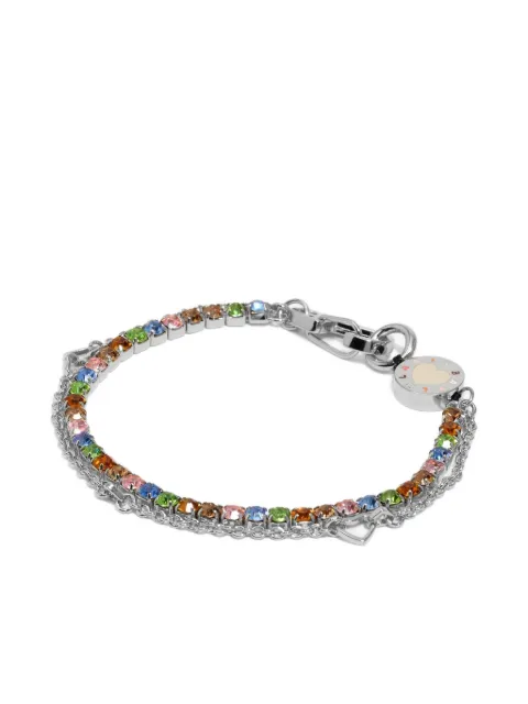 Bimba y Lola pulsera de cadena con detalles de cristal
