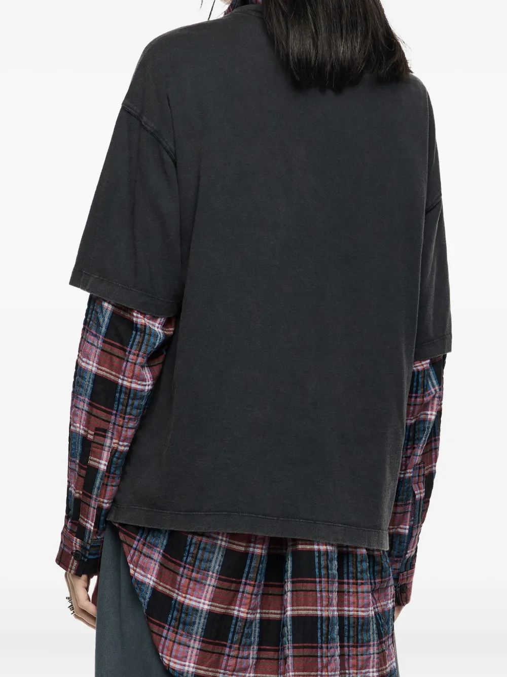 Bimba y Lola Blouse met print Zwart