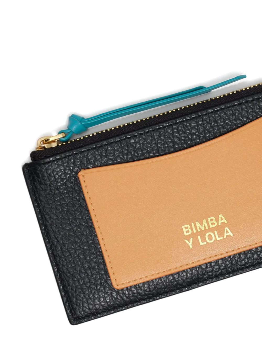 Bimba Y Lola Zip-fastening Leather Wallet In Black