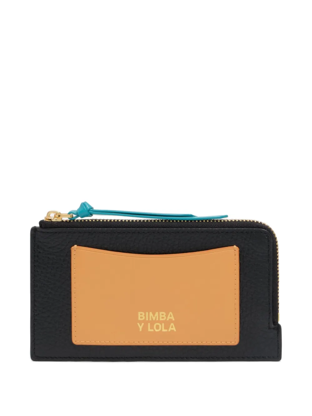 Bimba Y Lola Zip-fastening Leather Wallet In Black