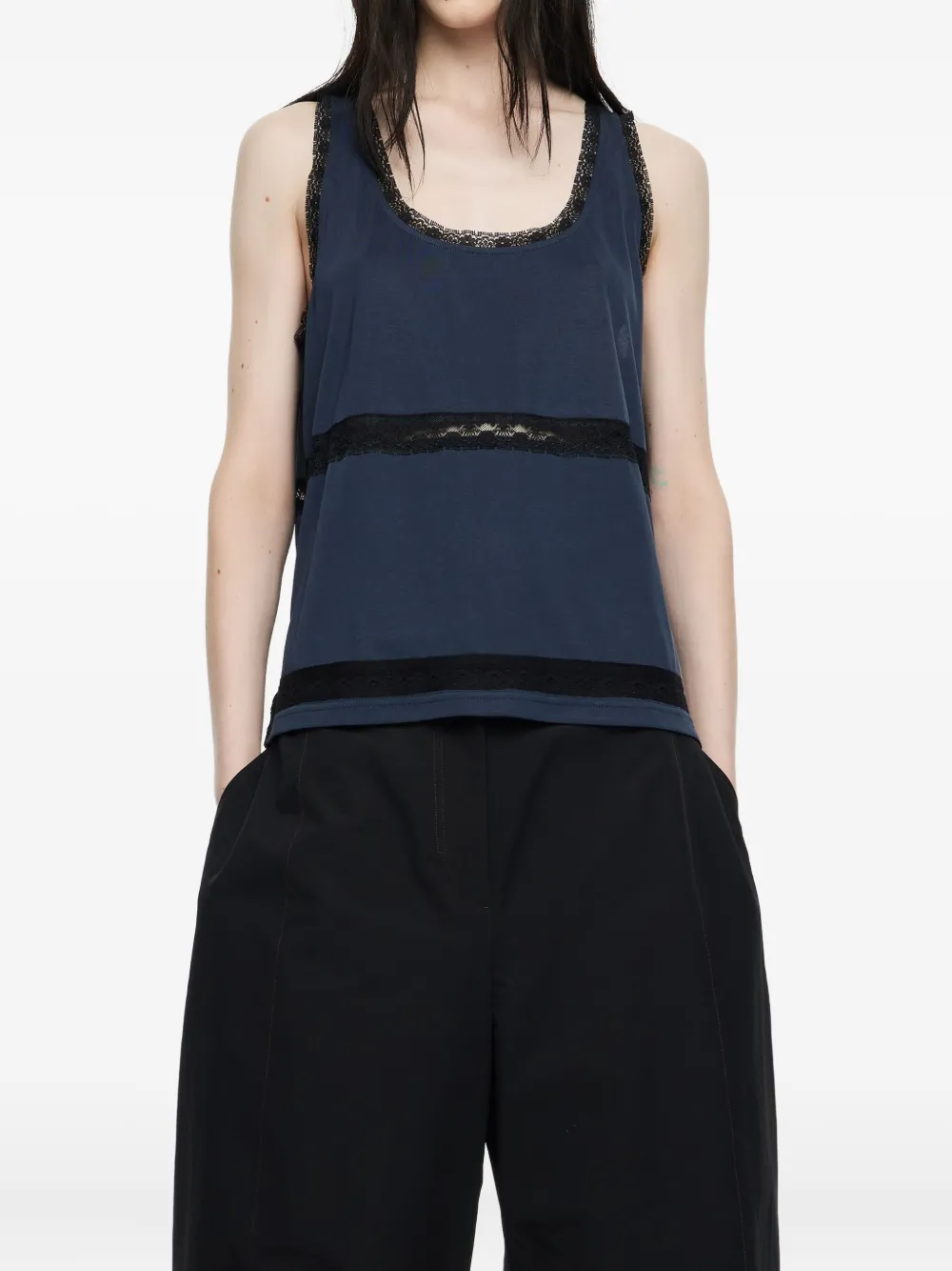Bimba y Lola lace-trimmed top | Vests & Tank Tops | Image 2