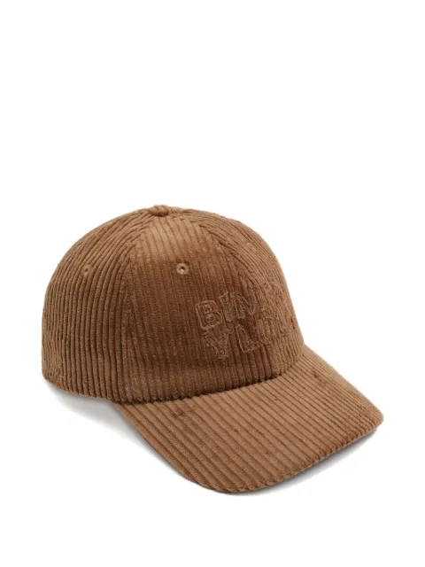 Bimba y Lola corduroy embroidered cap