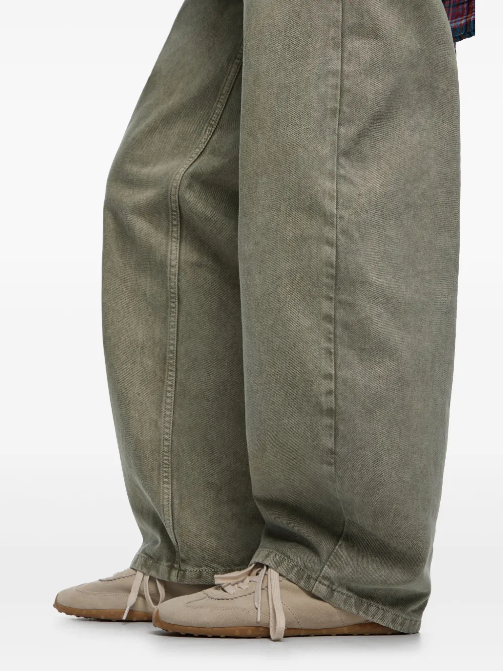 Bimba y Lola 13 29 suède leren sneakers Beige