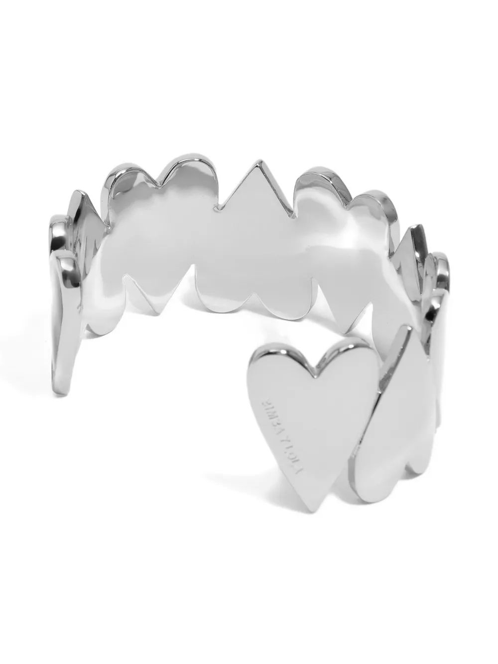 Bimba Y Lola Heart-shaped Bracelet In Metallic