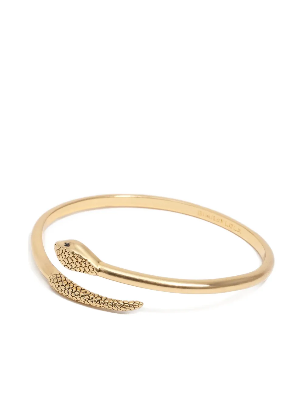 Bimba Y Lola Snake-head Bracelet In Gold