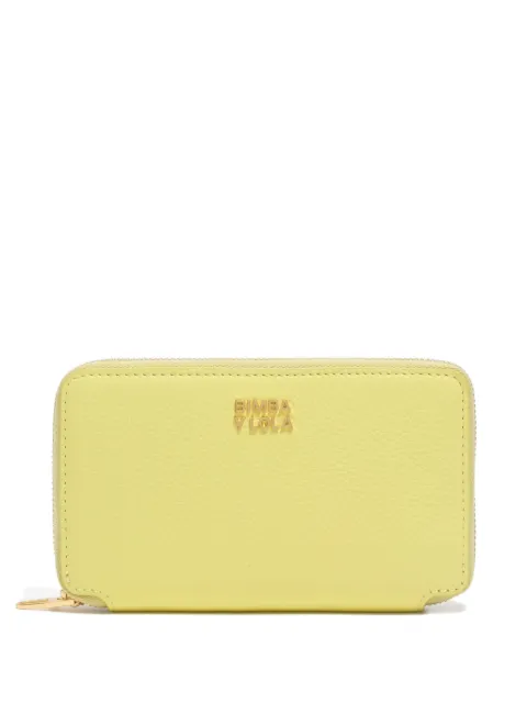 Bimba y Lola zip-around leather purse