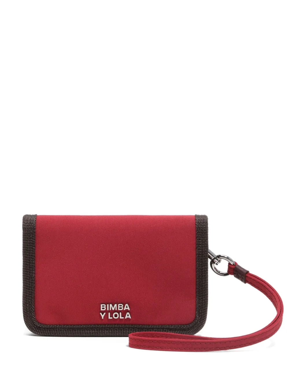Bimba Y Lola Wristlet Wallet In Red