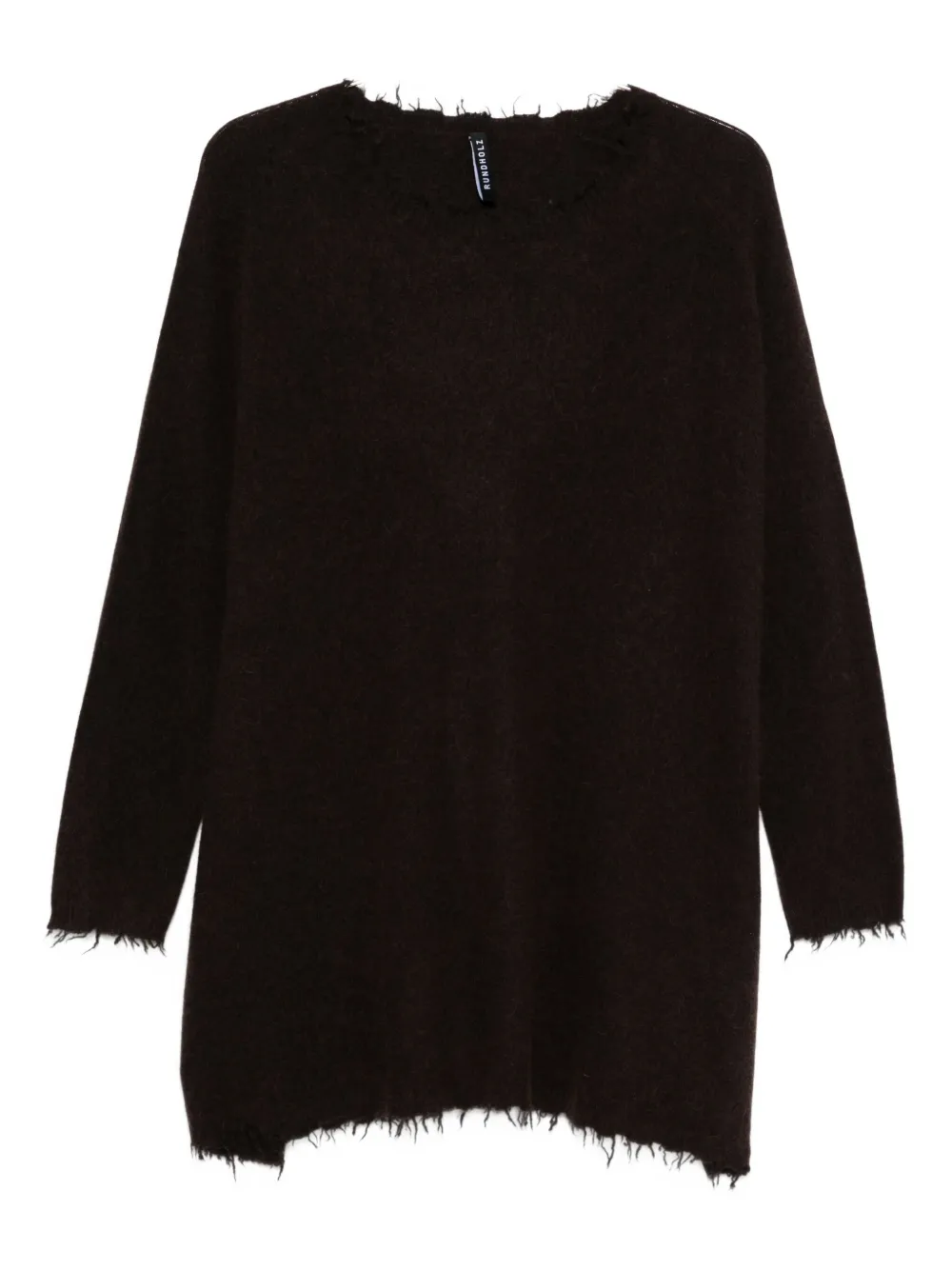 Rundholz frayed sweater | Brown | Image 1